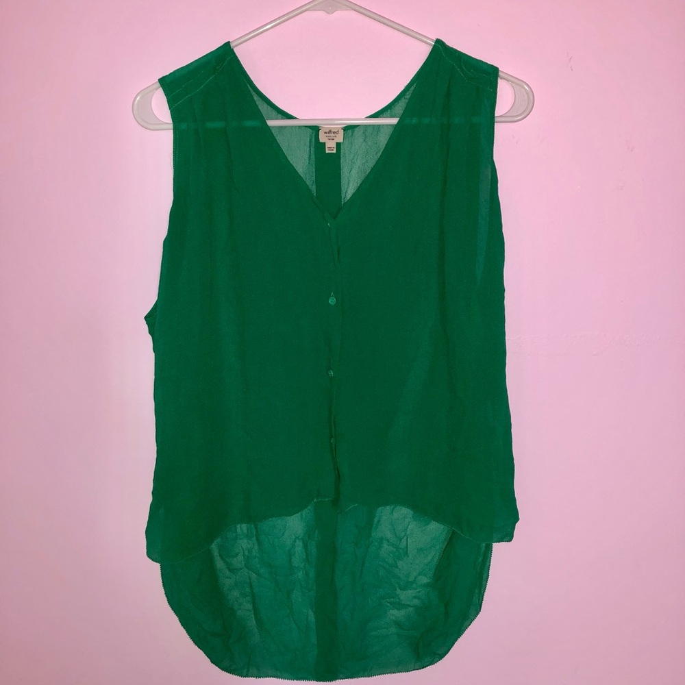 (L) Artizia’s Wilfred 100% Silk Tank